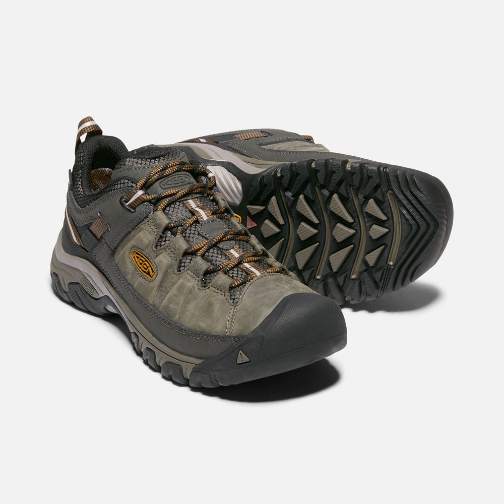 Keen Wandelschoenen Heren Olijfgroen/Zwart - Targhee Iii Waterproof - 25904-HGXR